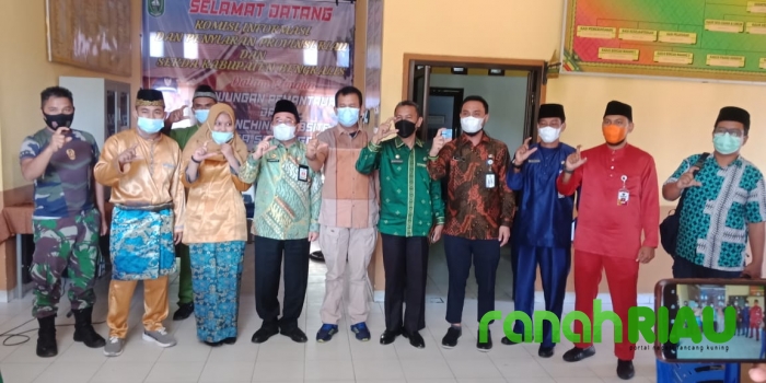 Ditinjau KI dan Sekda Bengkalis, Sebangar wakili Riau dalam Apresiasi Desa Transparansi